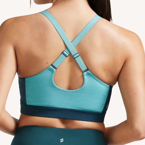 PELOTON Renewed Control Colorblock Mesh Back Bra PLUS Size - Picture 2 of 8